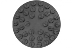 Накладка резиновая для подъемников с усиленным кордом Great Wolf d140 мм, h25 мм, 4 шт GW-N94K