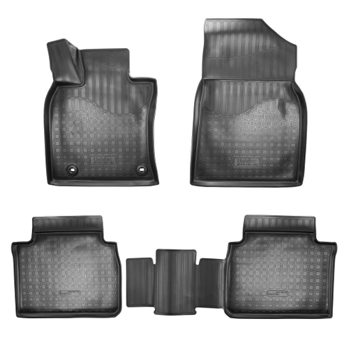 Ковры в салон Norplast/Unidec для Toyota Camry в кузове XV70 (2017-)Полиуретан,Черный, арт.NPA11-C88-100