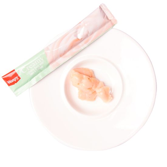 WanPy Cat Лакомство для кошек, Нежное Пюре из Тунца и Гребешка, 70 г