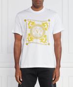 Футболка Versace Jeans Couture - белый(75GAHF07CJ00F)