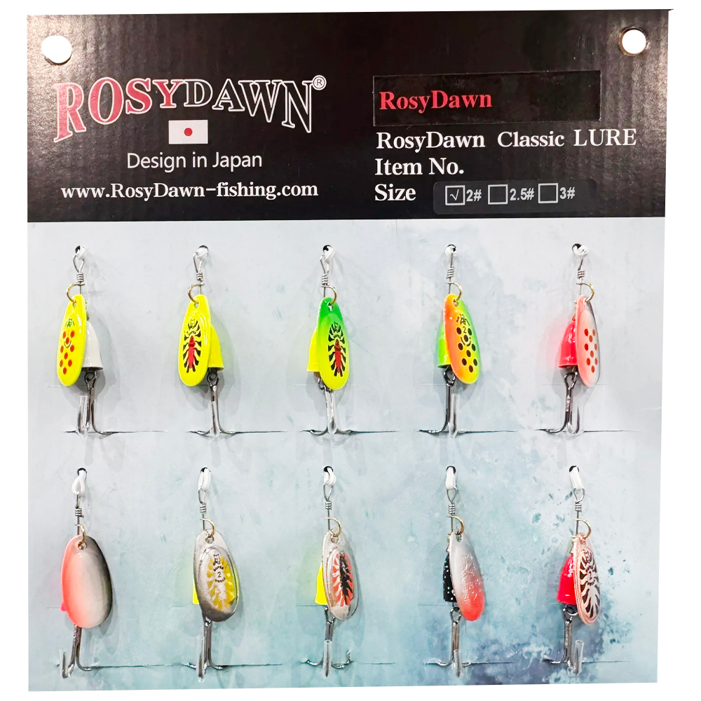 Набор №2 блесен SP-08 16-25 №121