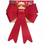 Бант на ёлку «Сказочные блики», Красный