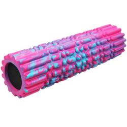 Ролик массажный foam roller  mix 45*15 см
