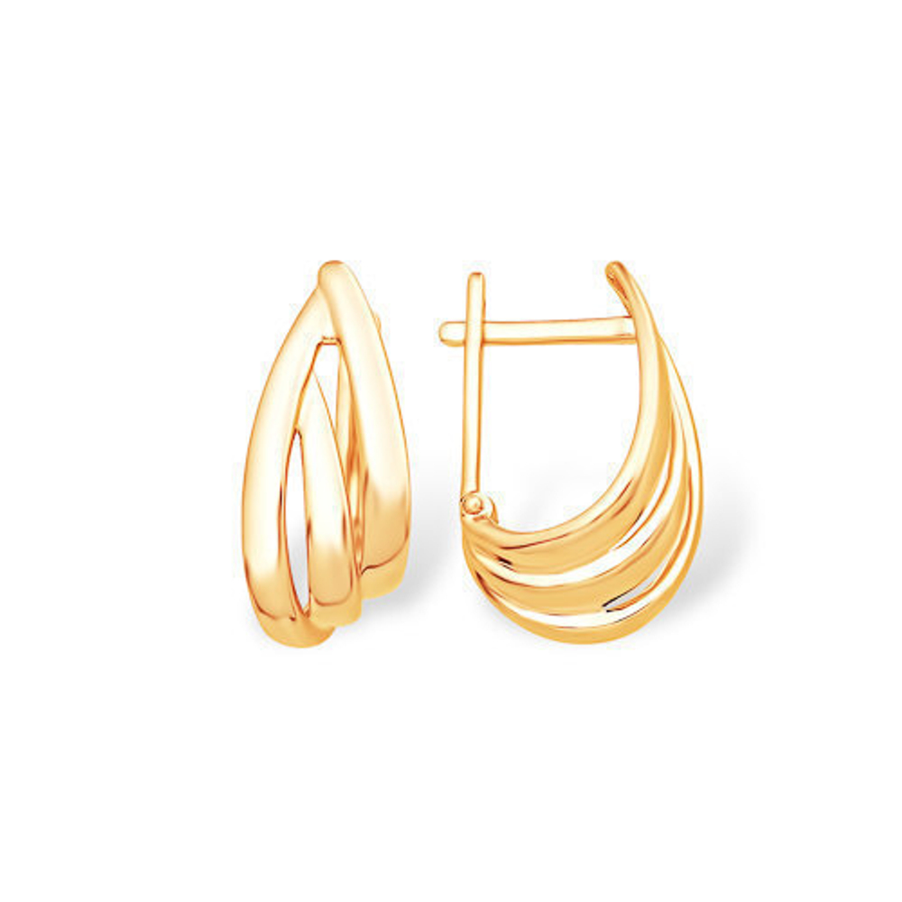 Серьги из золота 585 пробы