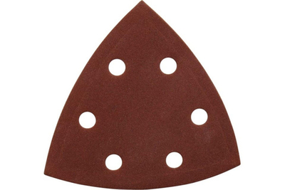 Бумага шлифовальная треугольная на липучке 94 мм, A180, 10 шт. Makita D-58637