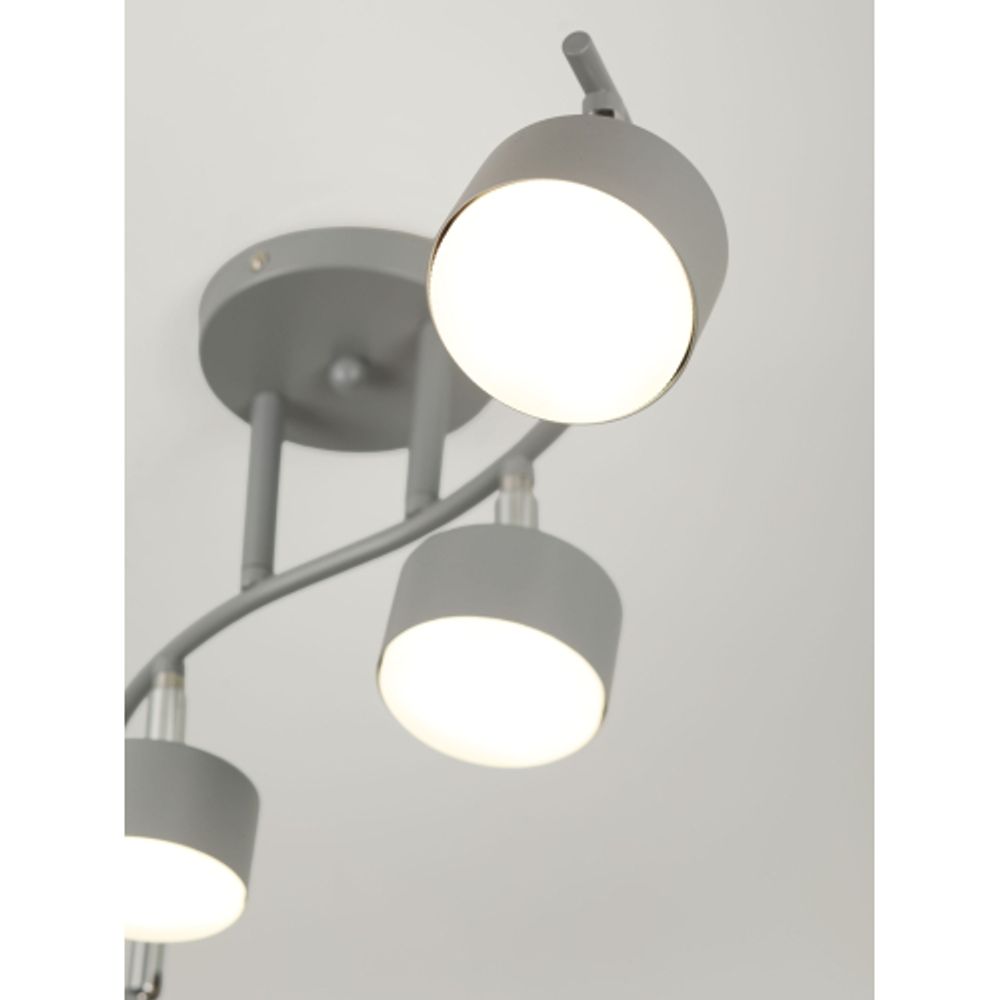 Светильник настенно-потолочный спот Rivoli Vivien 7077-704 4хGX53 15 Вт поворотный | Rivoli