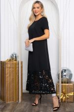 Платье Танита (черное/кружево) П14609-16М LT Collection