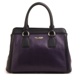 903/10 BG кожа баклаж. /чер. (сумка жен.)