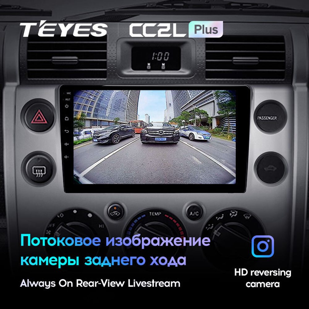 Teyes CC2L Plus 9" для Toyota FJ Cruiser 2006-2020