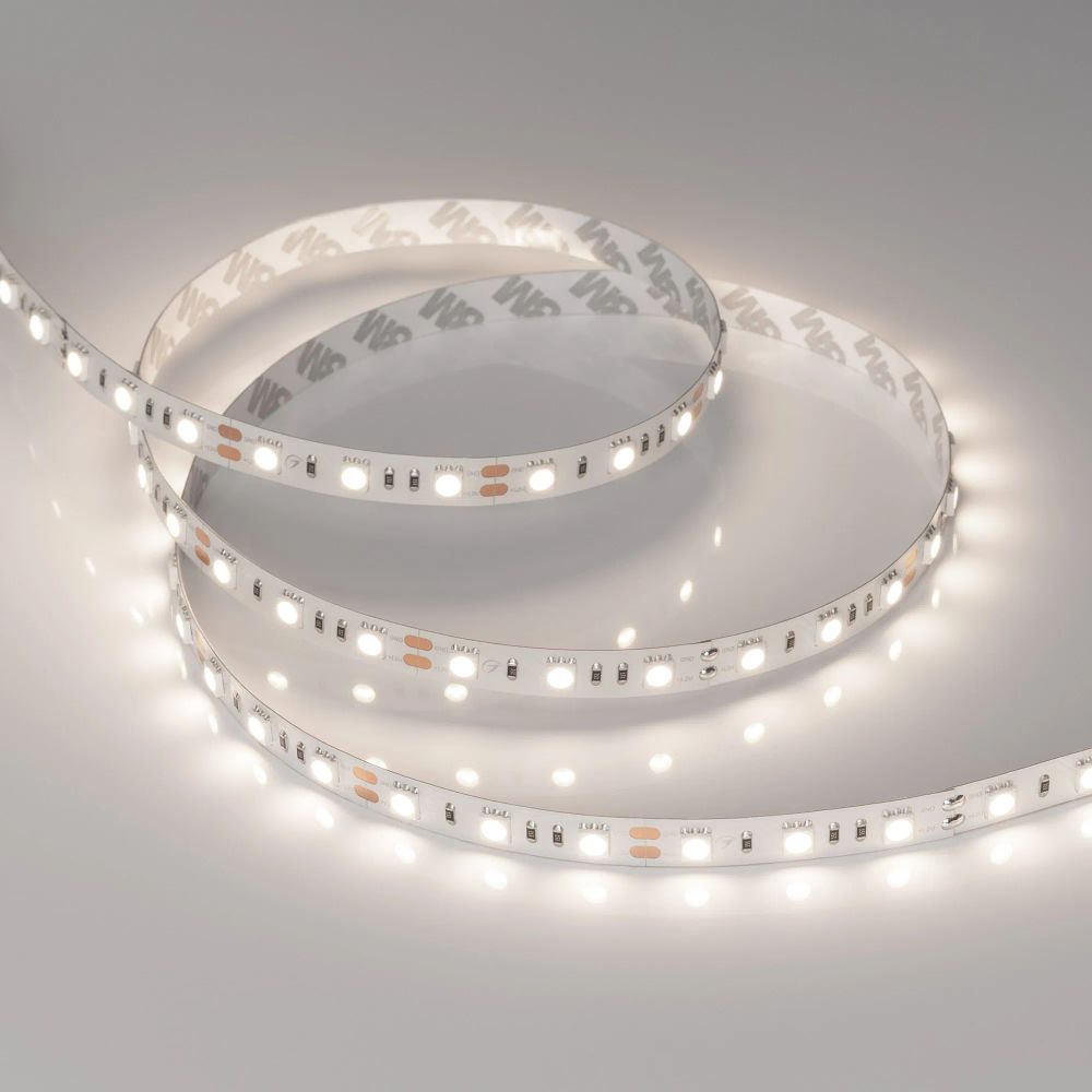 Светодиодная лента RT-B60-10mm 12V Day4000 (14.4 W/m, IP20, 5060, 5m) (Arlight, Открытый) 012338(2)