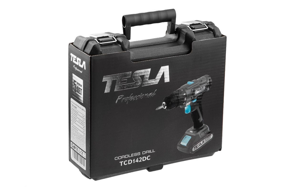 Дрель аккумуляторная TESLA TCD142DC