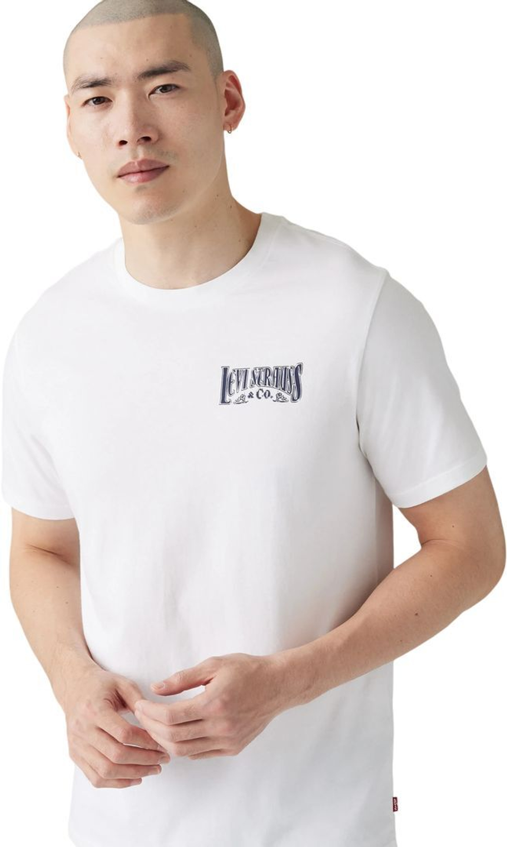 Футболка Levis GRAPHIC CREWNECK TEE белый