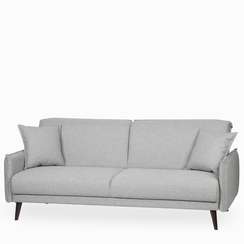 Диван раскладной Jill 210 см, светло-серый