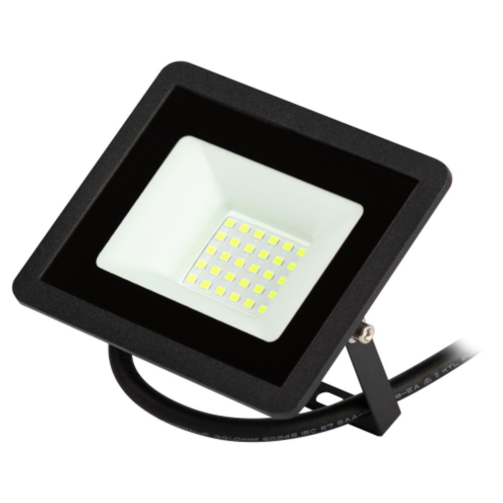 Прожектор светодиодный уличный ЭРА LPR-025-GREEN-030 30Вт зеленое свечение IP65 гарантия 2 года | Прожекторы Стандарт