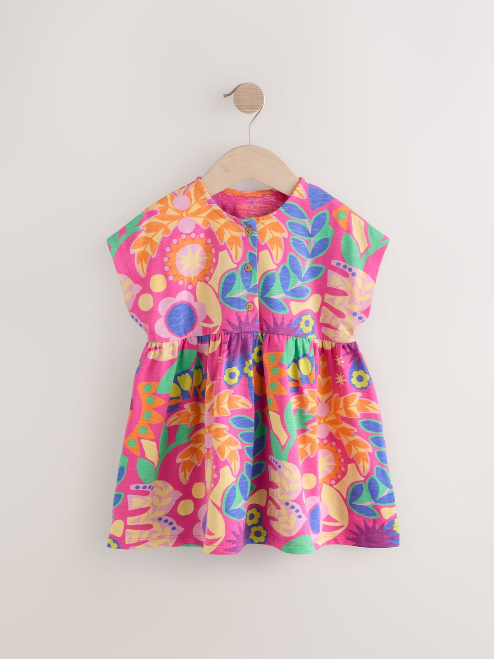 Платье для девочки Next AG9-777, Розовый, Синий