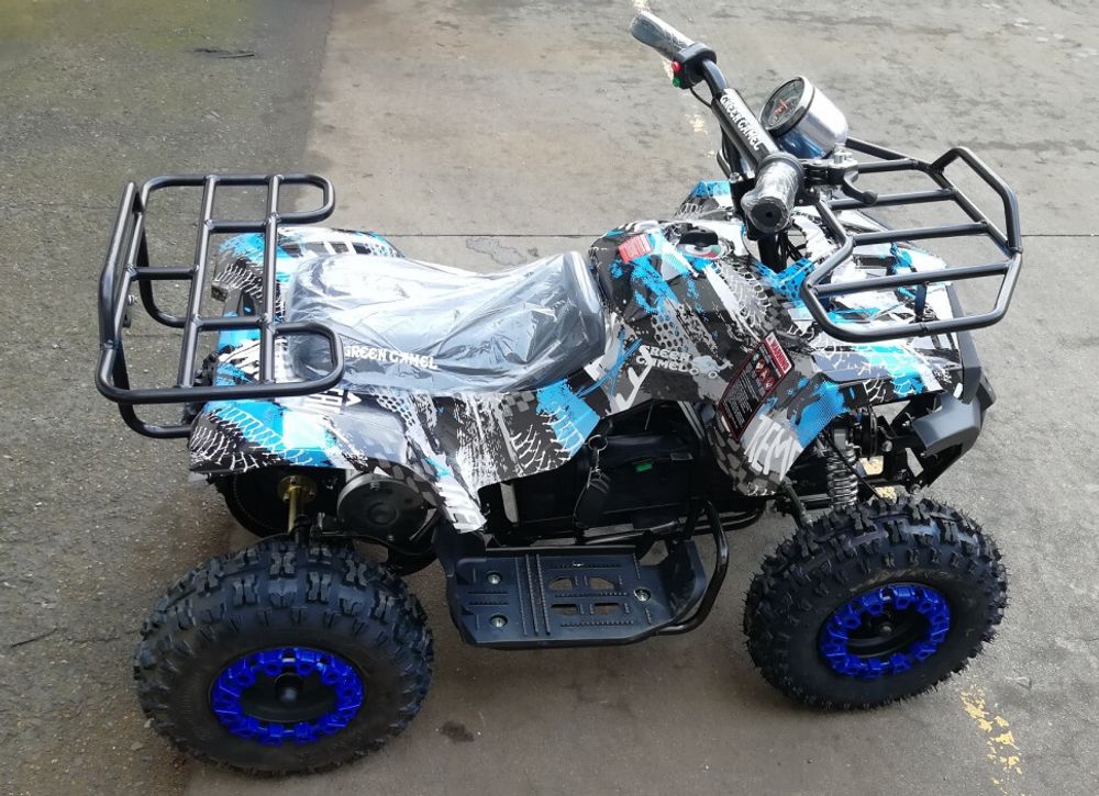 Квадроцикл GreenCamel Гоби K32 (36V 1000W R6 Цепь) ножной тормоз