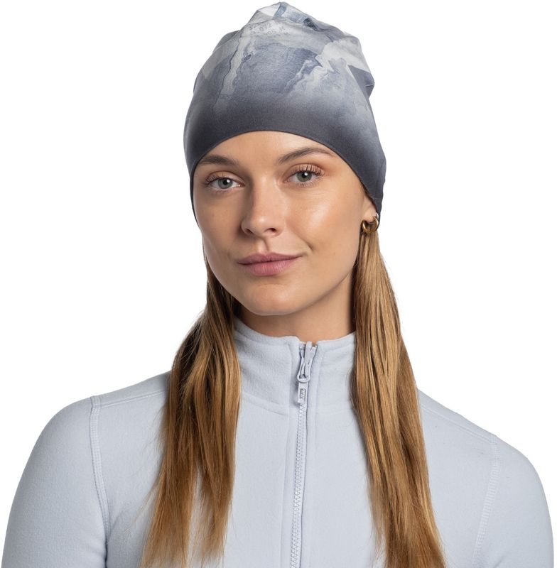 Шапка двухсторонняя Buff Ecostretch Snout Ash Фото 4