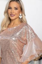 Платье Звездное волшебство (золото) П11699 LT Collection