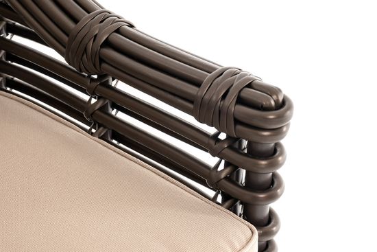 "Блисс" кресло из искусственного ротанга, цвет бронзовый