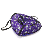 Санки-ватрушка (тюбинг) ТРЕУГОЛЬНЫЙ на молнии 0,7*0,7м (в-OXFORD 600 Print, н-ТЕНТ 550 гр/кв.м, 75кг