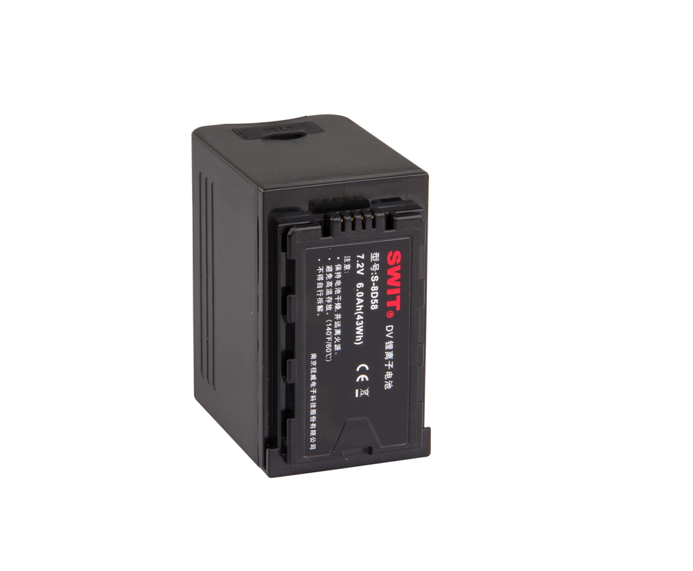 Аккумулятор SWIT S-8D58 аналог Panasonic VW-VBD58/AG-VBR59 43 Втч разъемы P-Tap, USB-A