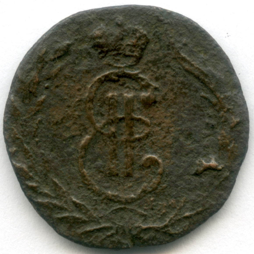 1 копейка 1768 КМ. Сибирская монета. G