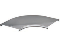 Крышка CPO 90 на угол горизонтальный 90° осн.100, цинк-ламельная