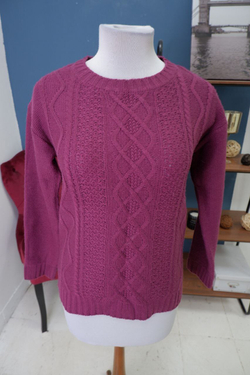 Свитер Zolla бордовый 44 размер