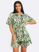 Комплект хлопок рубашка с шортами