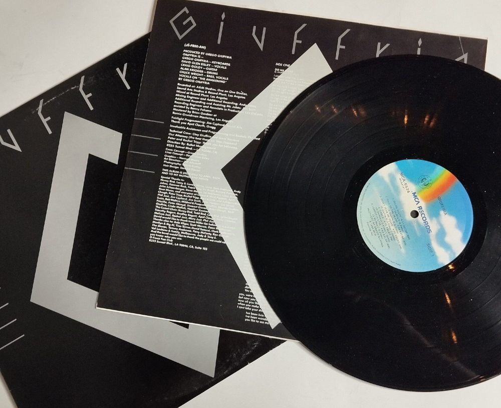 Винтажная виниловая пластинка LP Giuffria (USA 1984)