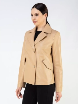 Куртка кожаная натуральная Турция блейзер