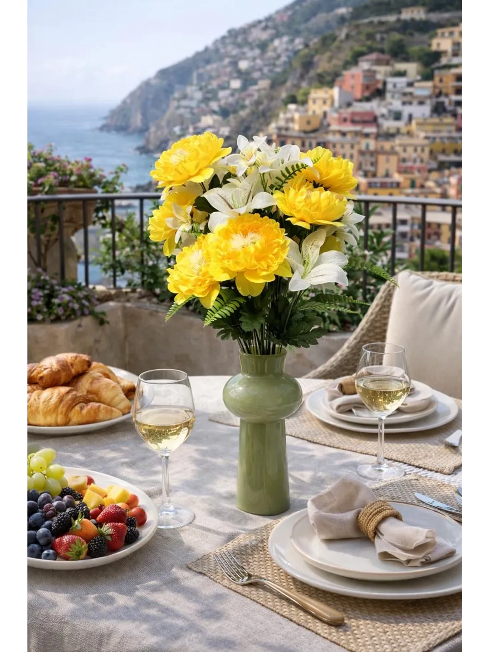 Премиальный букет искусственных цветов