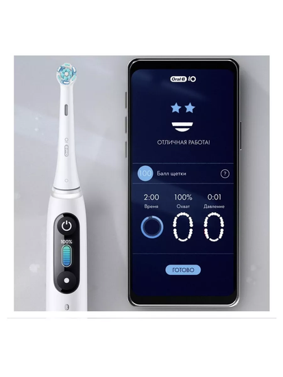 Электрическая зубная щетка Oral-B iO Series 8N, White