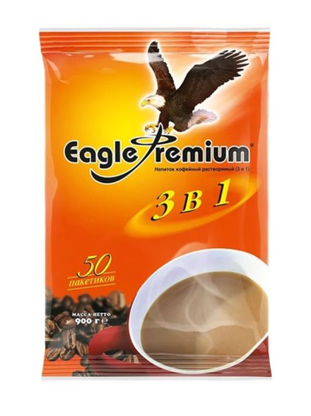 Растворимый кофе Eagle Premium 3 в 1 Classic 50 пак