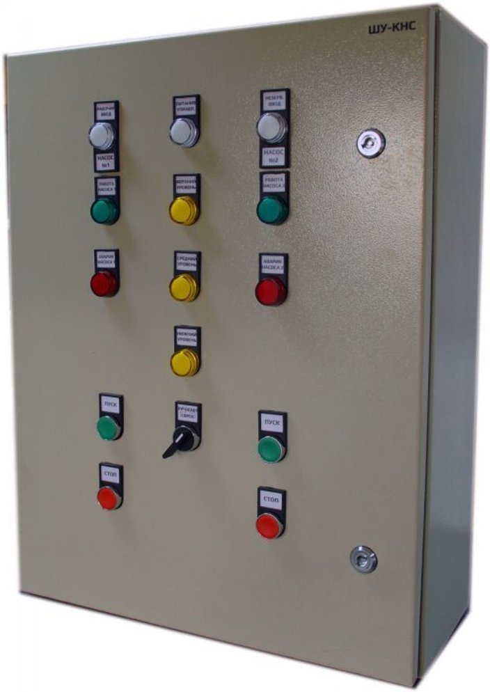 Шкаф управления КНС 0.37 кВт 1 насос с АВР Плавный пуск Schneider Electric