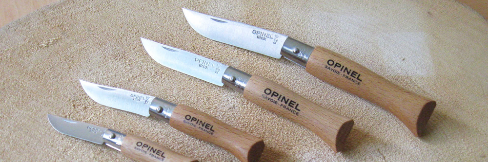 Нож Opinel №3, нержавеющая сталь, рукоять из бука