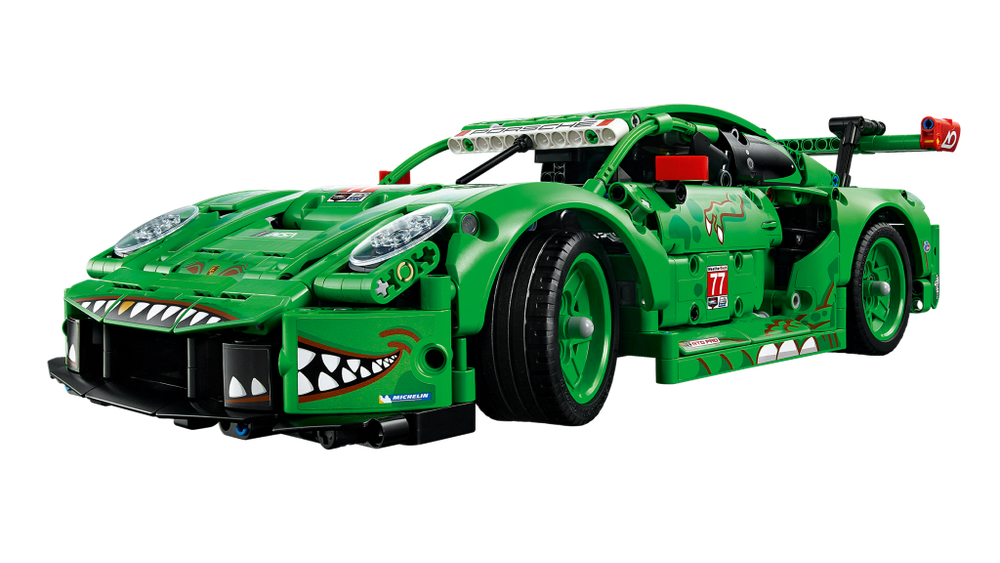 Конструктор LEGO Technic 42224 лего Porsche 911 GT3 R REXY AO — гоночный суперкар, 10+