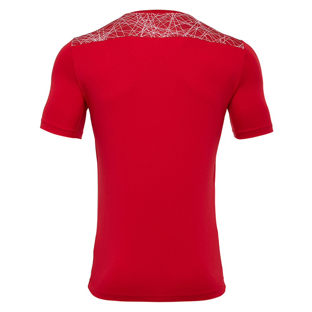 Футболка спортивная унисекс MACRON Nash, 50760201-RD-2XL, р.2XL, 100% полиэстер, красный