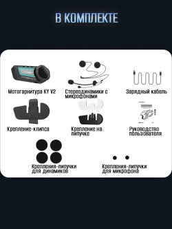 Мотогарнитура Freedconn KY V2
