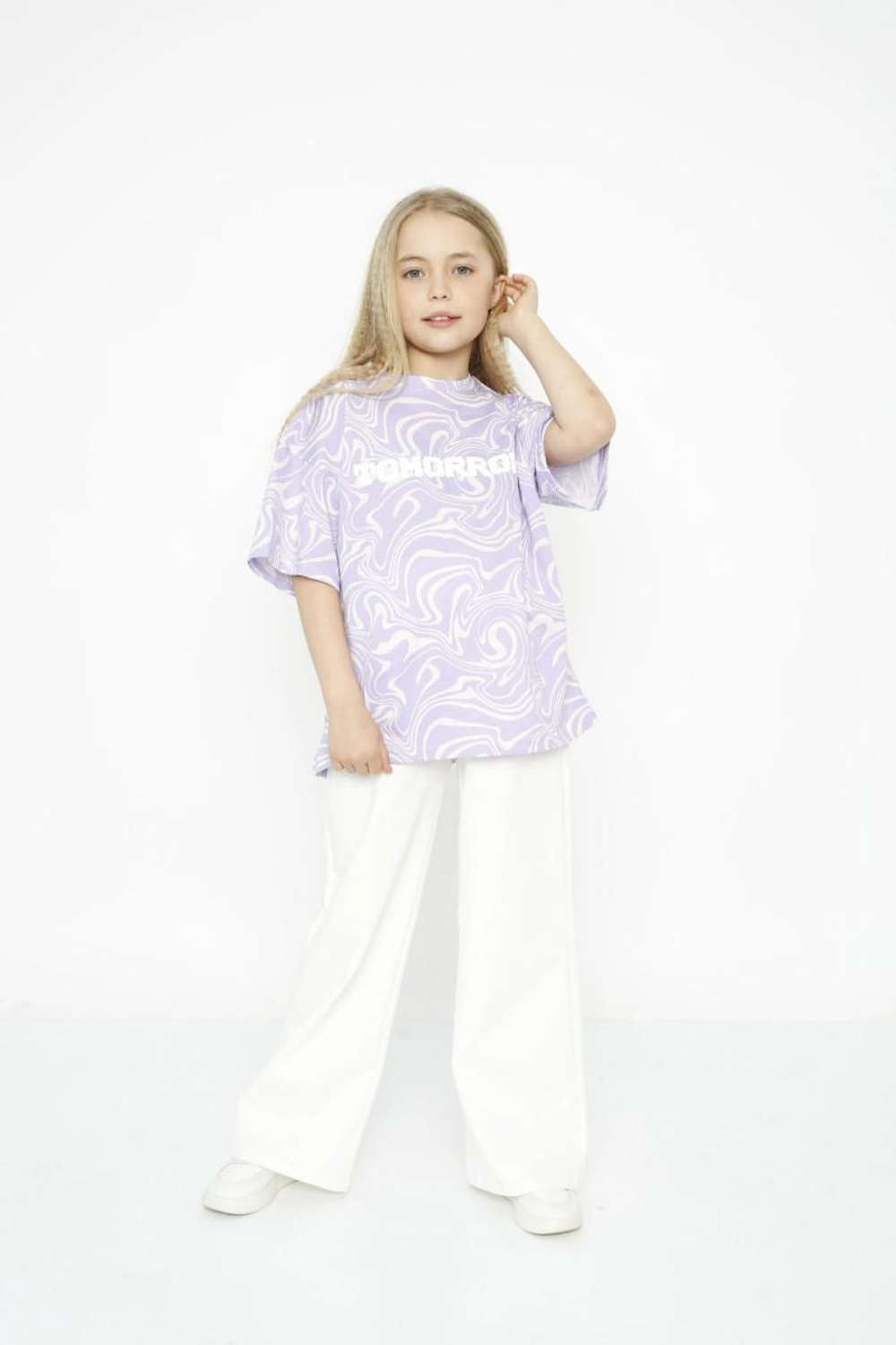 Костюм "Фэнтези-2", сиреневый/молочный, р.140, (Ивашка)