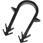 Скоба якорная удлиненная с двойным гарпуном STOUT для фиксации трубы диаметром 16-20 мм