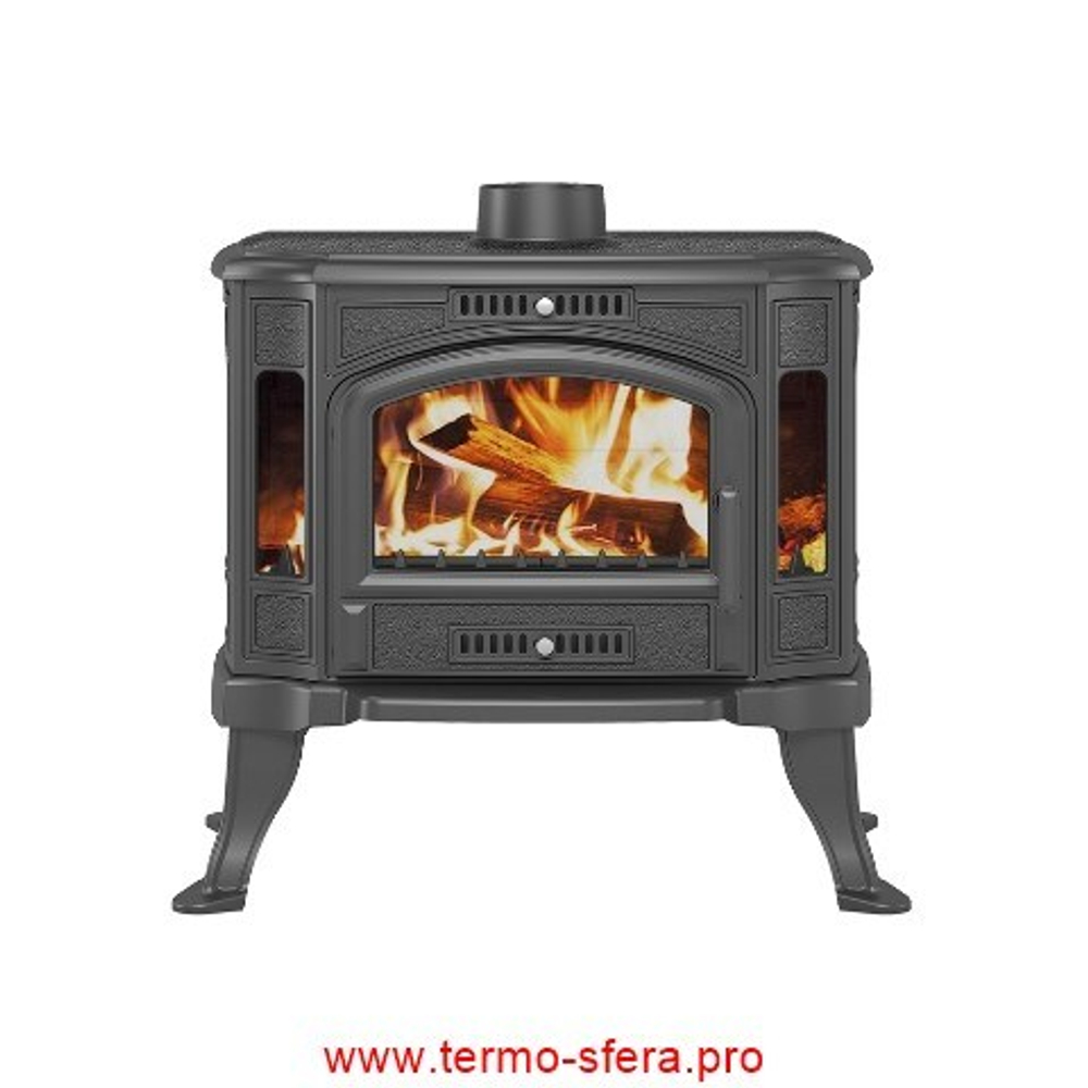 Печь-камин Везувий KZ-14S "Антрацит"