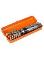 Ударная отвертка с набором бит (14 предметов) в кейсе