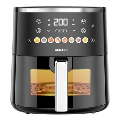 Мультипечь (аэрогриль) CENTEK CT-3105, 5 л, таймер на 60 минут, мах темп 200 °C, мощн. 1500 Вт