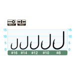 Крючки Owner Feeder Hook FDH-0 BC 56940 №14