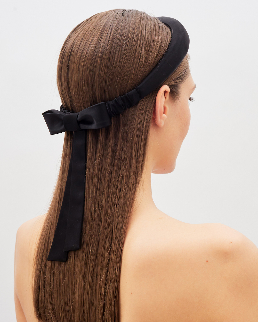 Ободок из шелка