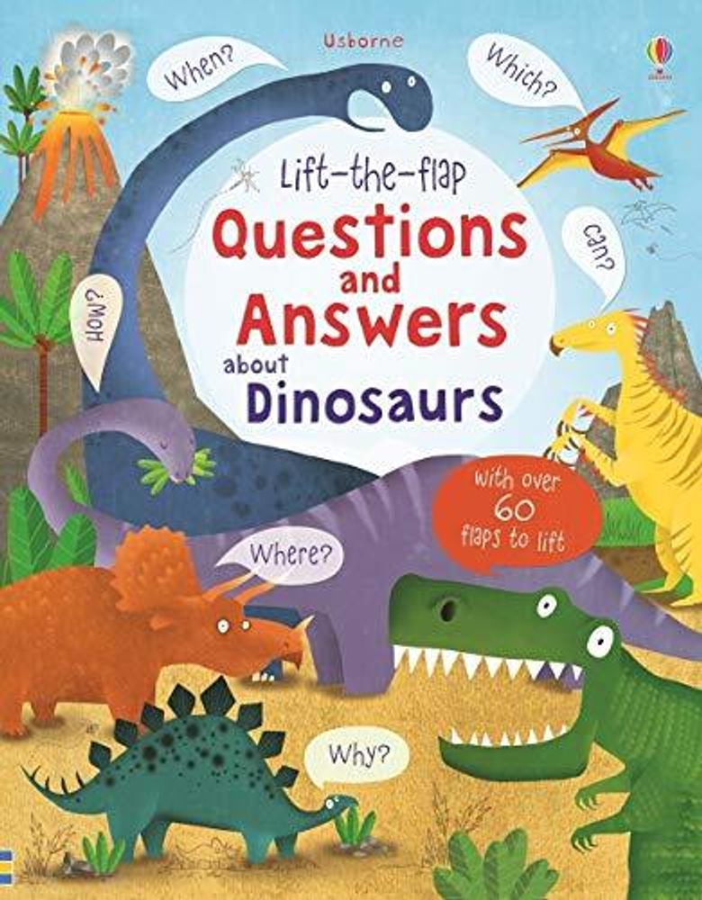 Questions &amp; Answers about Dinosaurs (board book)