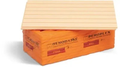 1 шт. Экструзионный пенополистирол XPS ПЕНОПЛЭКС СТЕНА 1185х585х50 мм