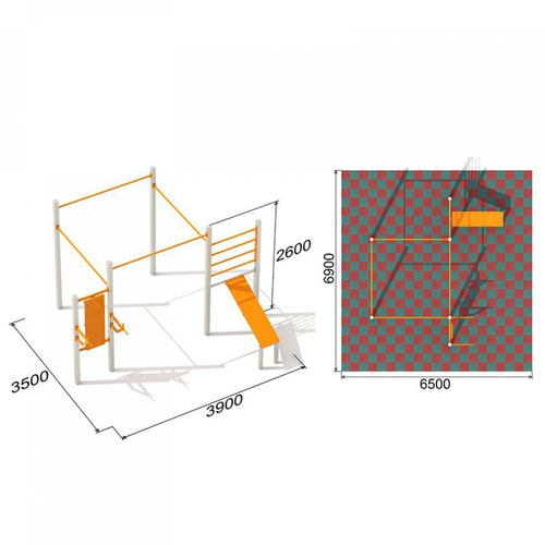 Воркаут ActiSteel S 12