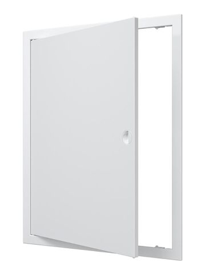 Люк ревизионный ЛР фланец 396х496  ручка 418х518 пластик EVECS